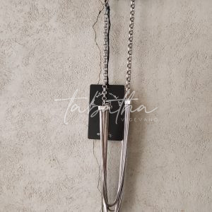 COLLANA 5 FILI ACCIAIO -PROVOCATION MILANO ACCESSORI-
