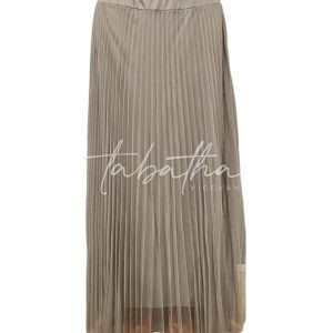 GONNA LUNGA PLISSE' CON ELASTICO TAGLIA UNICA NOBLESSE OBLIGE -PROVOCATION MILANO-