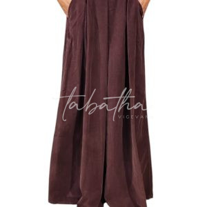 PANTAGONNA 100% COTONE COSTINA CON ELASTICO E TASCHE TAGLIA UNICA NOBLESSE OBLIGE -PROVOCATION MILANO-