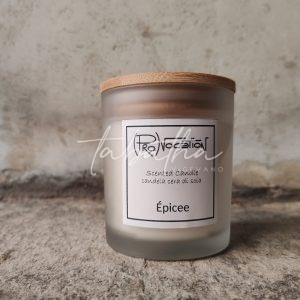CANDELA CERA DI SOIA FRAGRANZA SPEZIATA "EPICEE" -PROVOCATION MILANO ACCESSORI-