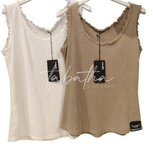 CANOTTA COTONE GARZATO YOU MUST HAVE -PROVOCATION MILANO-