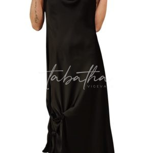 ABITO/SOTTOVESTE EFFETTO RASO CON DRAPPEGGIO E SPALLINA SOTTILE REGOLABILE NOBLESSE OBLIGE-PROVOCATION MILANO-