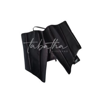 CORSETTO CON LACCI RASO SCHIENA NERO TAGLIA UNICA YOU MUST HAVE -PROVOCATION MILANO-