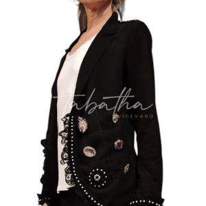 GIACCA DAINETTO CON DETTAGLI TAGLIA UNICA CREATIVITY ROOM -PROVOCATION MILANO-