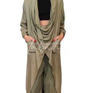 MAGLIA 100% TENCEL PUNTE MANICA 3/4 TAGLIA UNICA NOBLESSE OBLIGE -PROVOCATION MILANO-