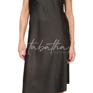 ABITO SOTTOVESTE CON SPALLINA REGOLABILE DOPPIA LUNGHEZZA NERO TAGLIA UNICA NOBLESSE OBLIGE - PROVOCATION MILANO -