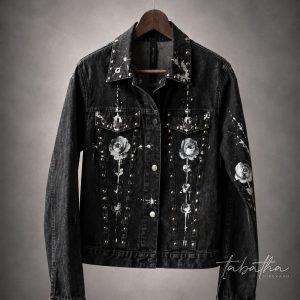 GIUBBINO JEANS CUSTOMIZZATO PROVOCATION MILANO