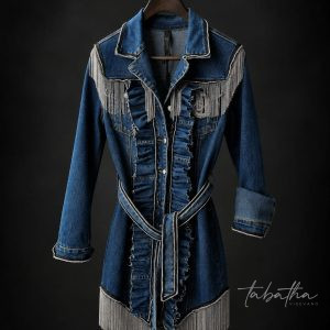 TRENCH JEANS CUSTOMIZZATO PROVOCATION MILANO