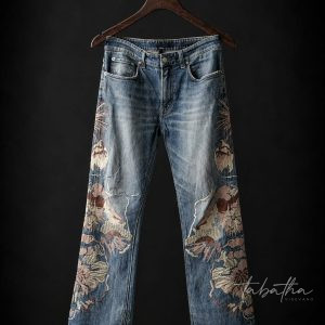 JEANS CUSTOMIZZATO PROVOCATION MILANO