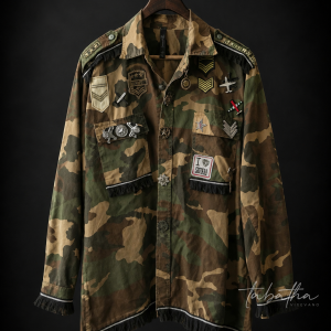 CAMICIA CAMOUFLAGE CUSTOMIZZATA PROVOCATION MILANO