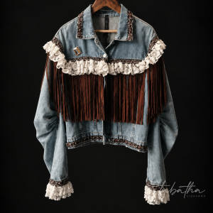 GIUBBOTTO JEANS COSTOMIZZATO PROVOCATION MILANO