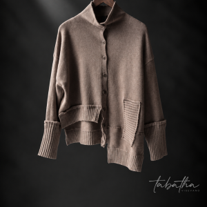 CARDIGAN VISCOSA/LANA PATCH PROVOCATION MILANO