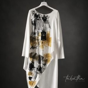 MAGLIA LUNGA CALDO COTONE DIPINTA PROVOCATION MILANO