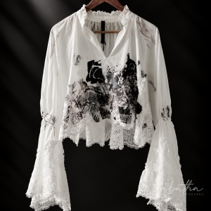 CAMICIA SENZA BOTTONI DIPINTA PROVOCATION MILANO